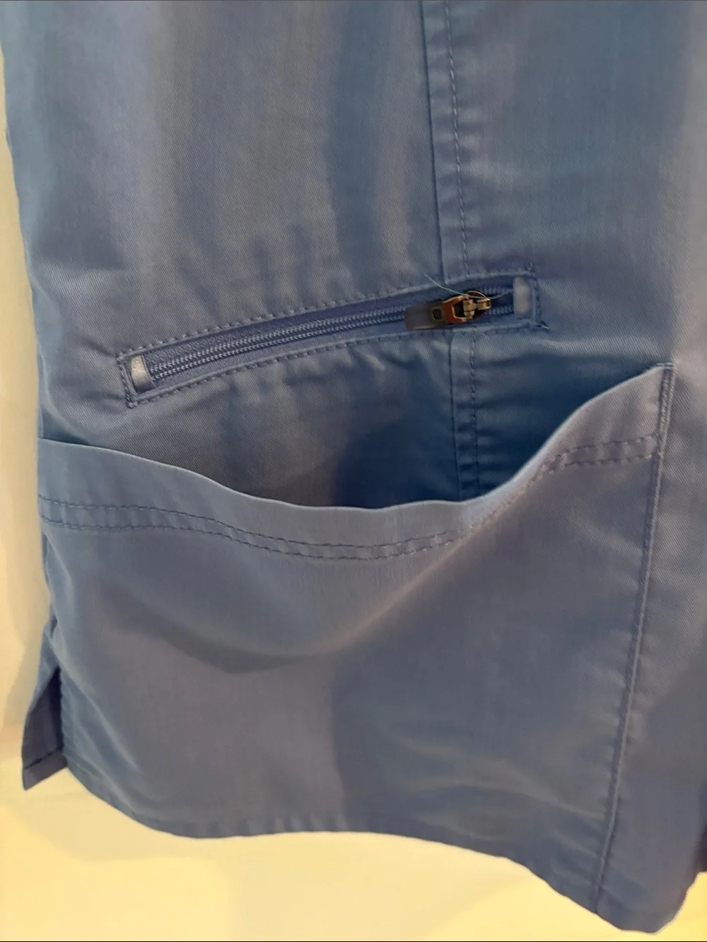 Healing Hands Ceil Blue V-Neck Medical Scrub Top